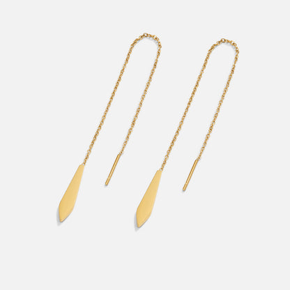 Gouden Dakota Tassel Oorbellen