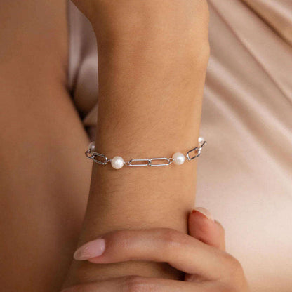 Sophisticated Parel Schakelarmband