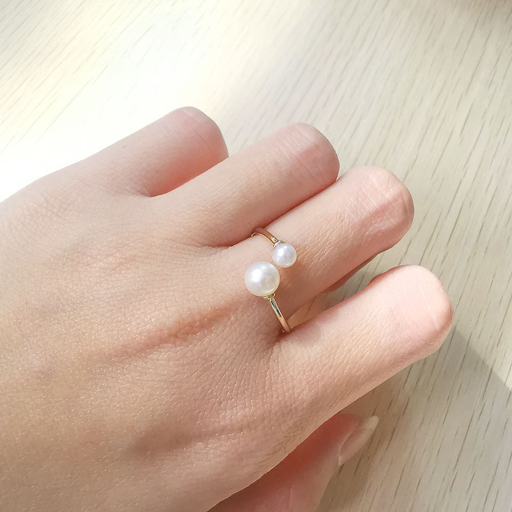 Sophisticated Freshwater Parel Ring