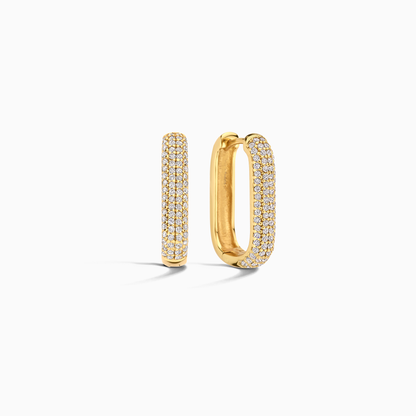 Icon Pavé Creolen | Goud
