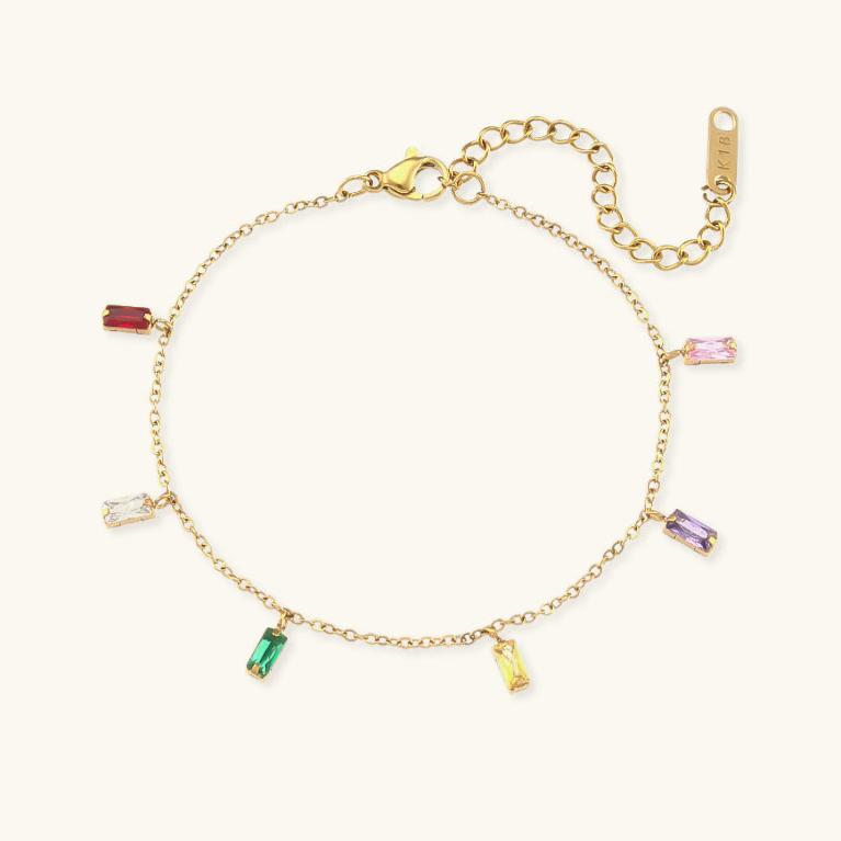 Josephine Edelstenen Armband