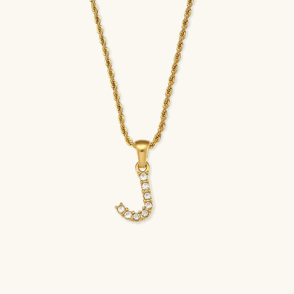 Maeve Letter Initiaal Diamanten Ketting