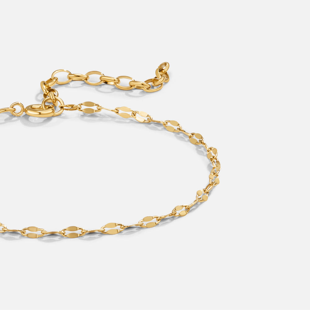 Leila Gouden Kettingarmband
