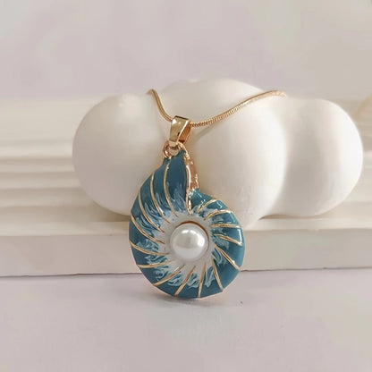 Seashell Parel Gouden Ketting