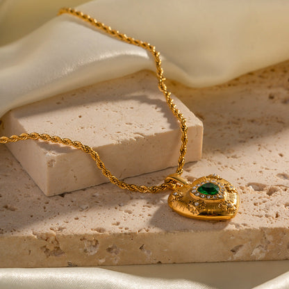 Caelus Gouden Hart Ketting