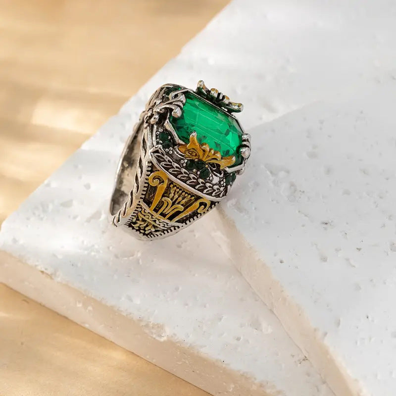 Klara Emerin Ring | Mixed Goud