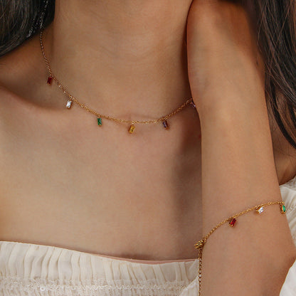 Josephine Edelstenen Ketting