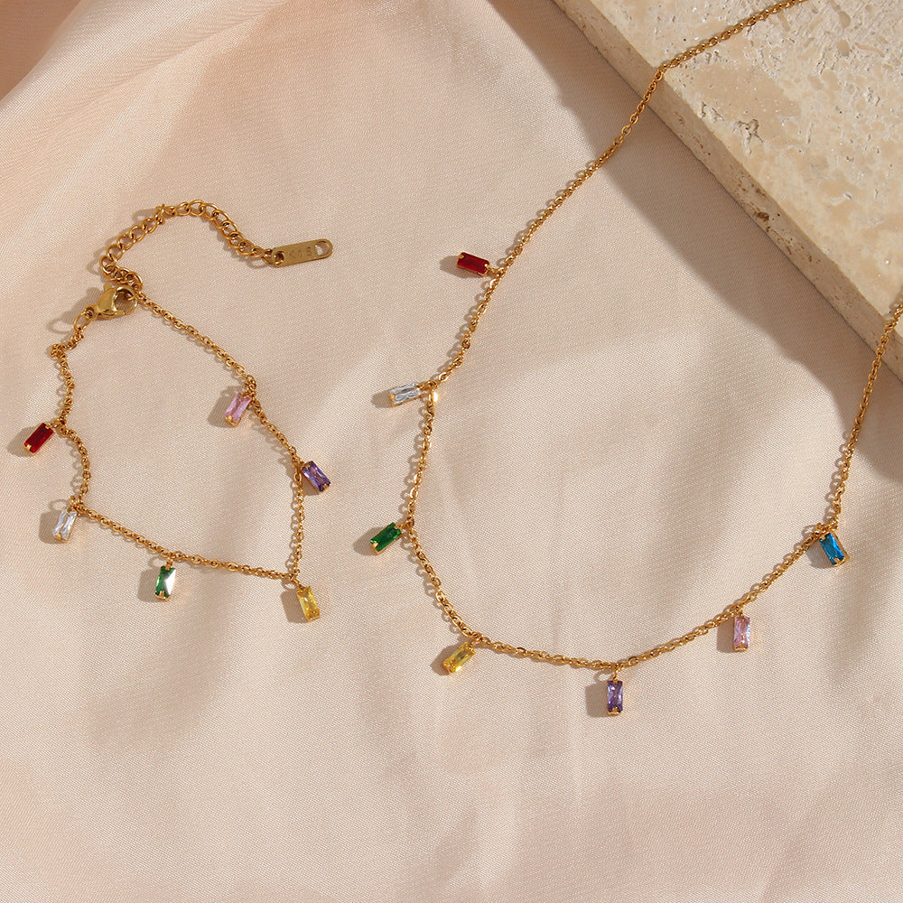 Josephine Edelstenen Ketting
