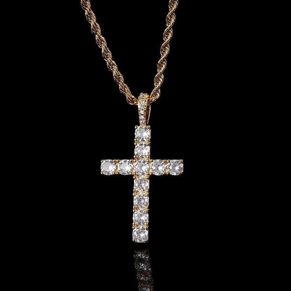 Kruis ketting | Goud