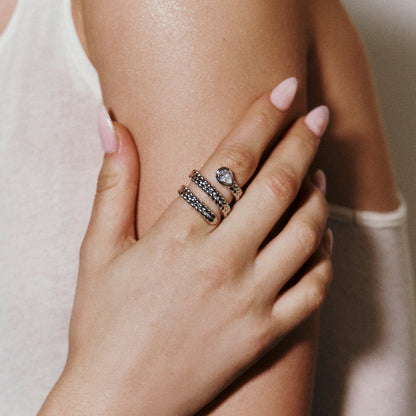 Davina Gouden Serpent Ring
