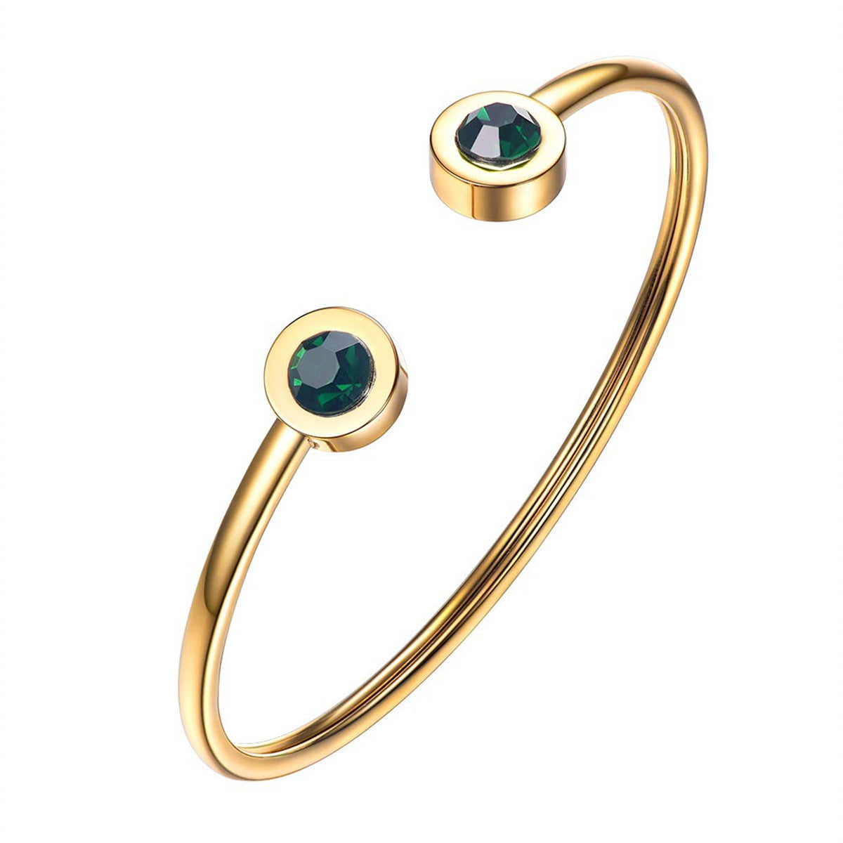 Verdant Cuff Armband | Goud