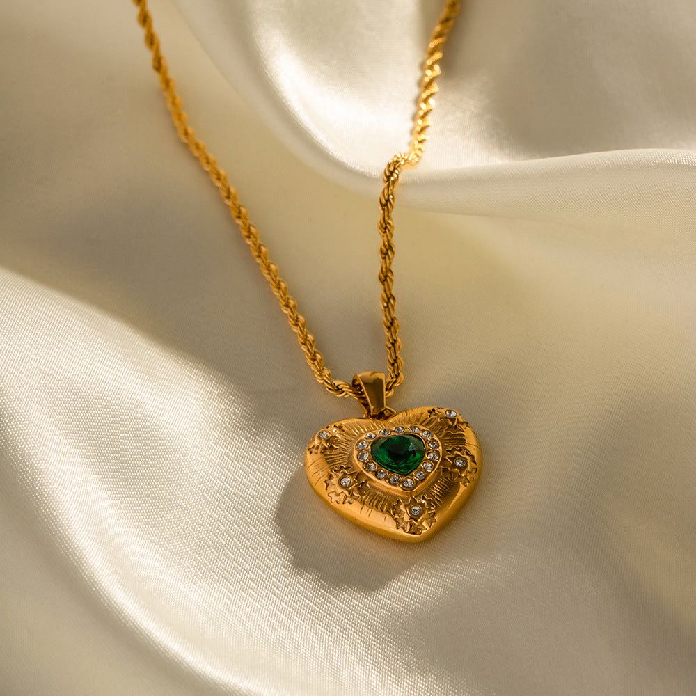 Caelus Gouden Hart Ketting