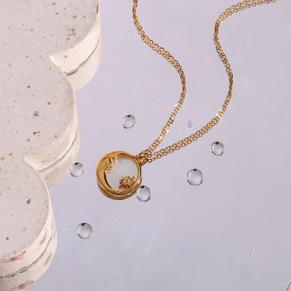 Evangeline Lunar Gouden Ketting