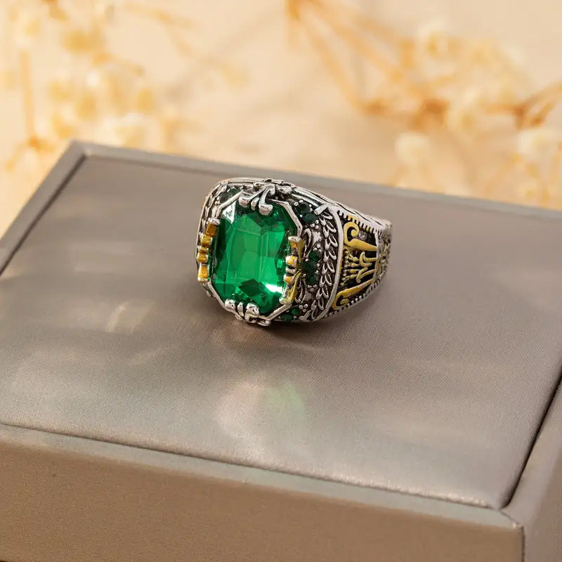 Klara Emerin Ring | Mixed Goud