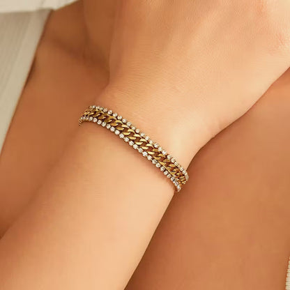 Vela Armband | Goud