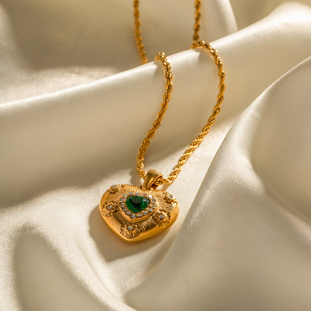 Caelus Gouden Hart Ketting