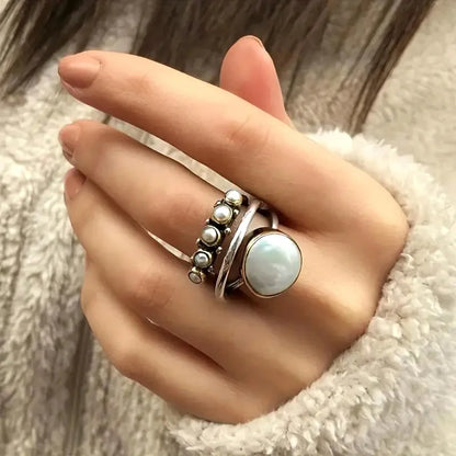 Parel Stacking Ringen Set