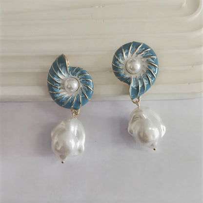 Seashell Parel Oorbellen
