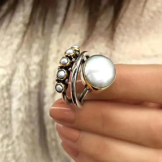 Parel Stacking Ringen Set