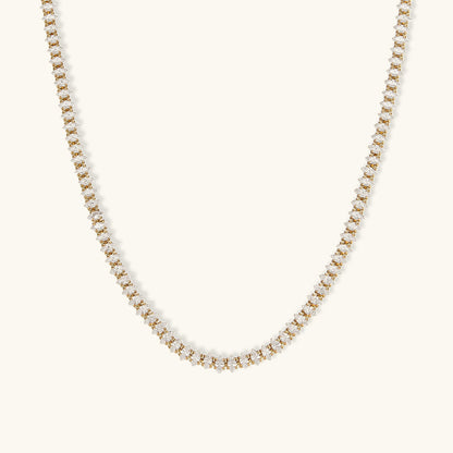 Wisteria Diamanten Tennisketting