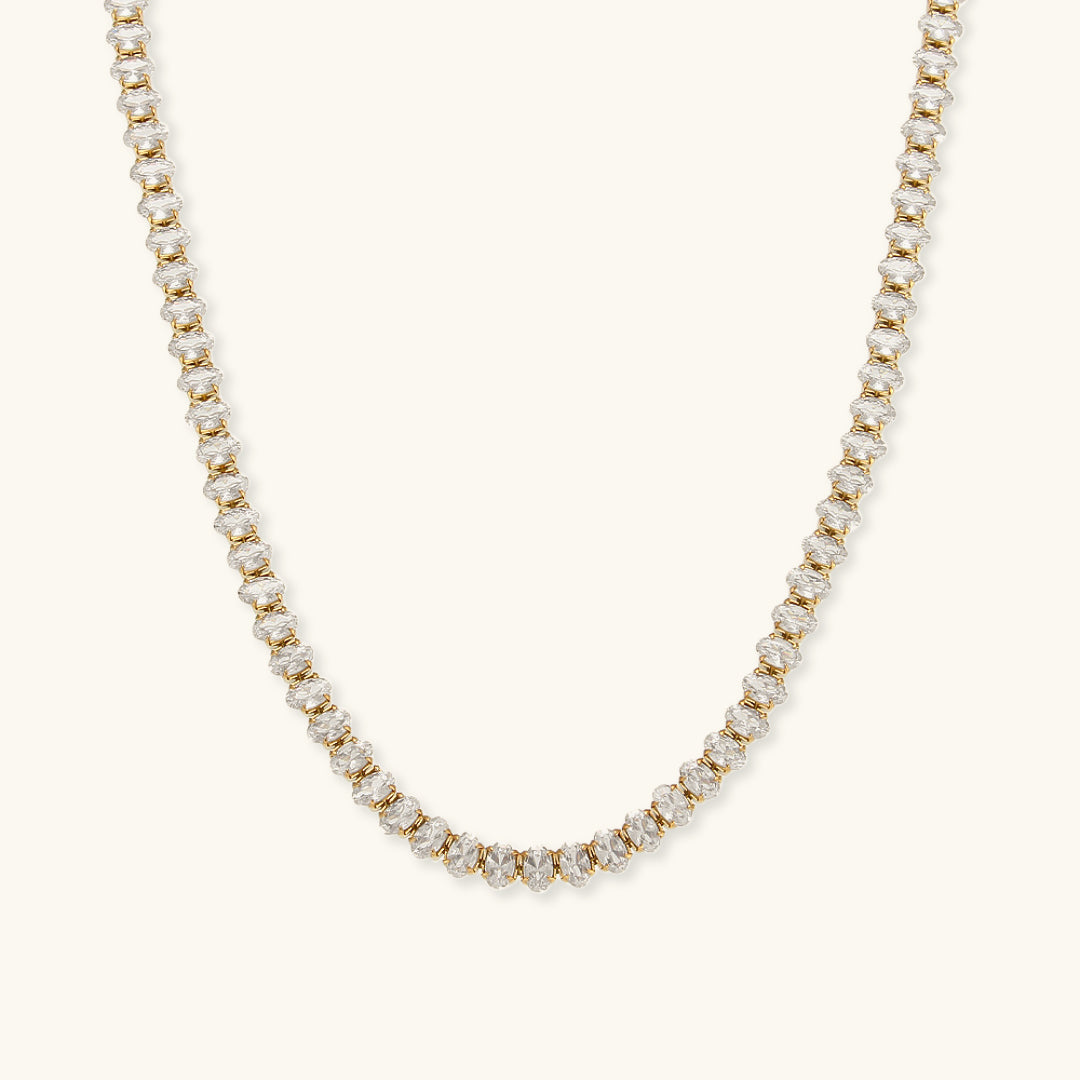 Wisteria Diamanten Tennisketting