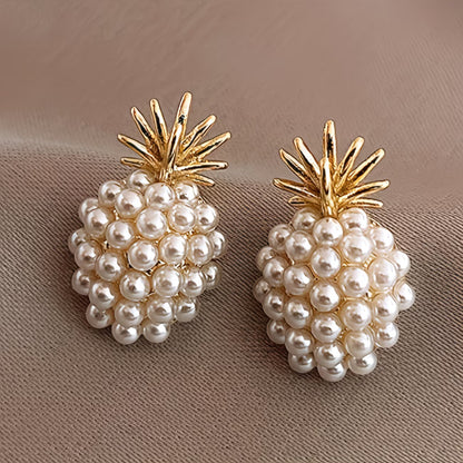 Parel Pineapple Oorbellen
