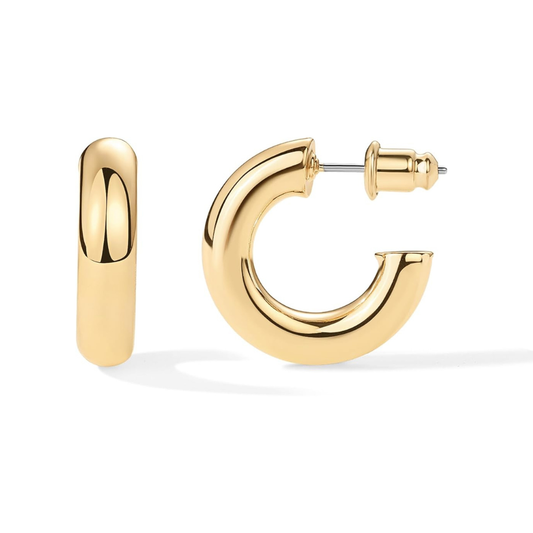 Stardust Creolen | Goud