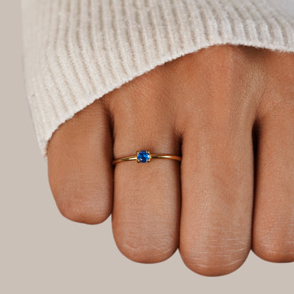 Geboortesteen 18K Gouden Ringen