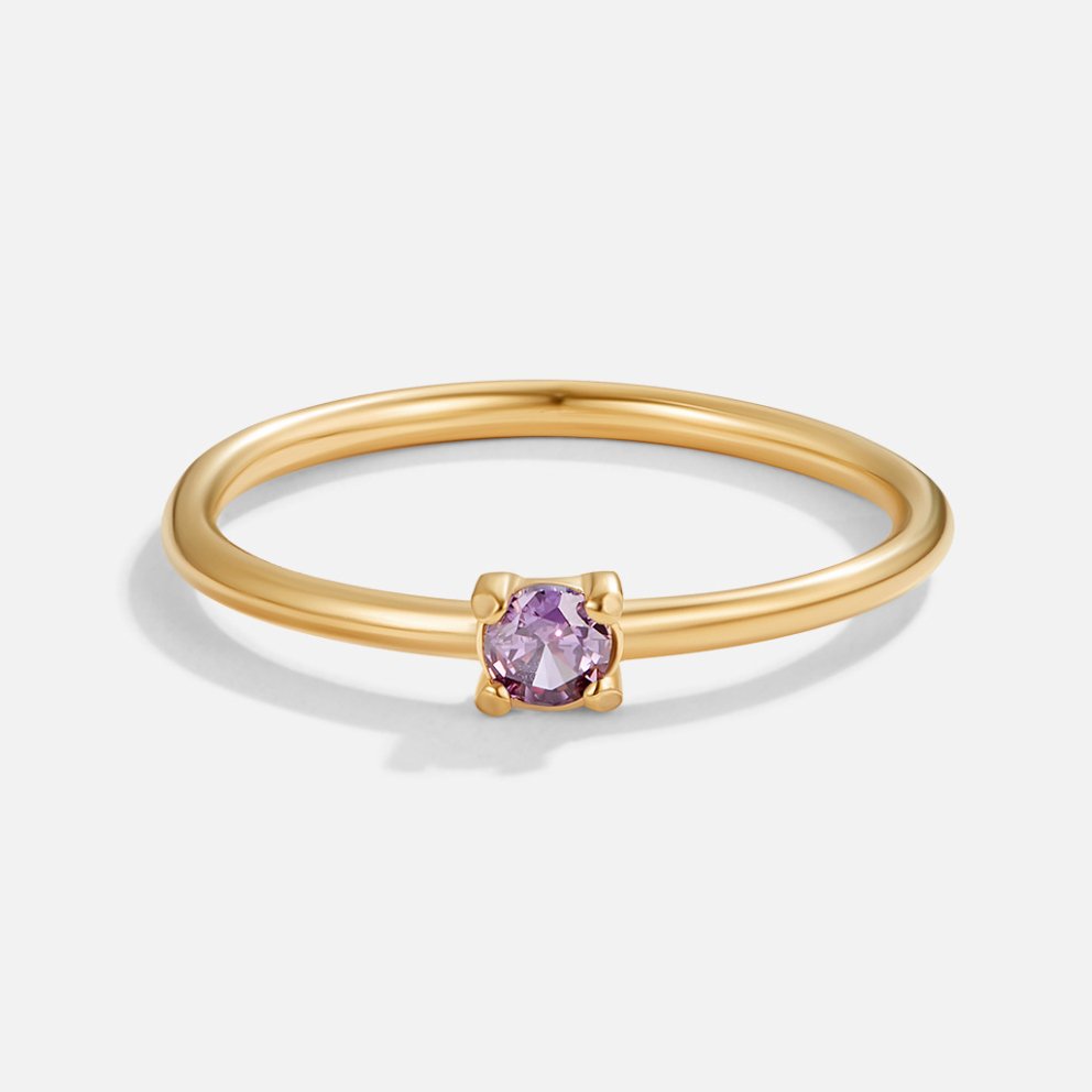 Geboortesteen 18K Gouden Ringen
