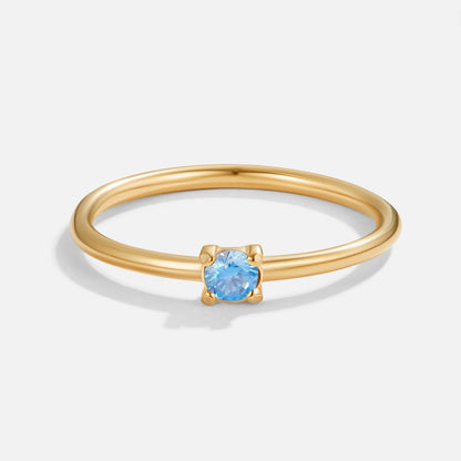 Geboortesteen 18K Gouden Ringen