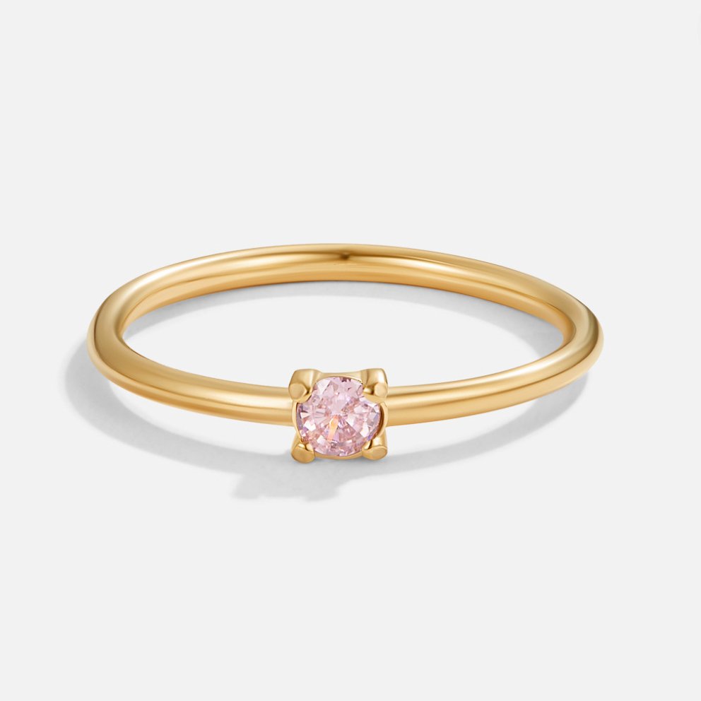 Geboortesteen 18K Gouden Ringen