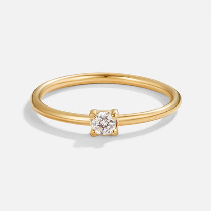Geboortesteen 18K Gouden Ringen
