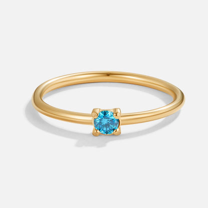 Geboortesteen 18K Gouden Ringen