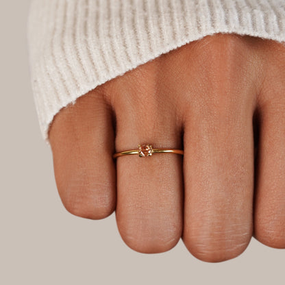 Geboortesteen 18K Gouden Ringen