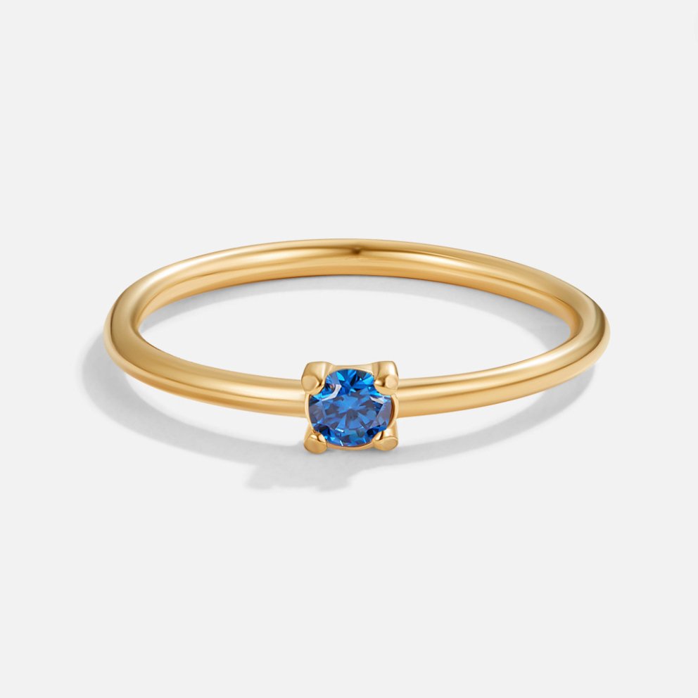 Geboortesteen 18K Gouden Ringen