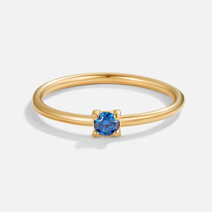 Geboortesteen 18K Gouden Ringen