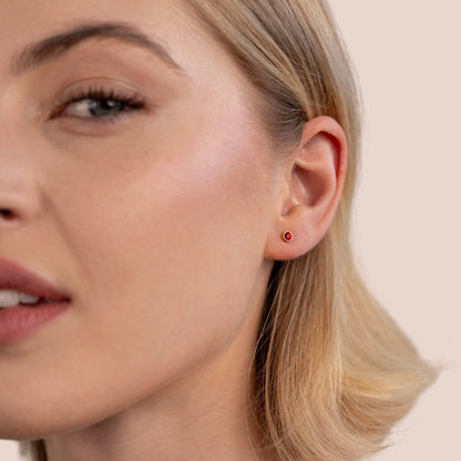 Geboortesteen Stud Oorbellen