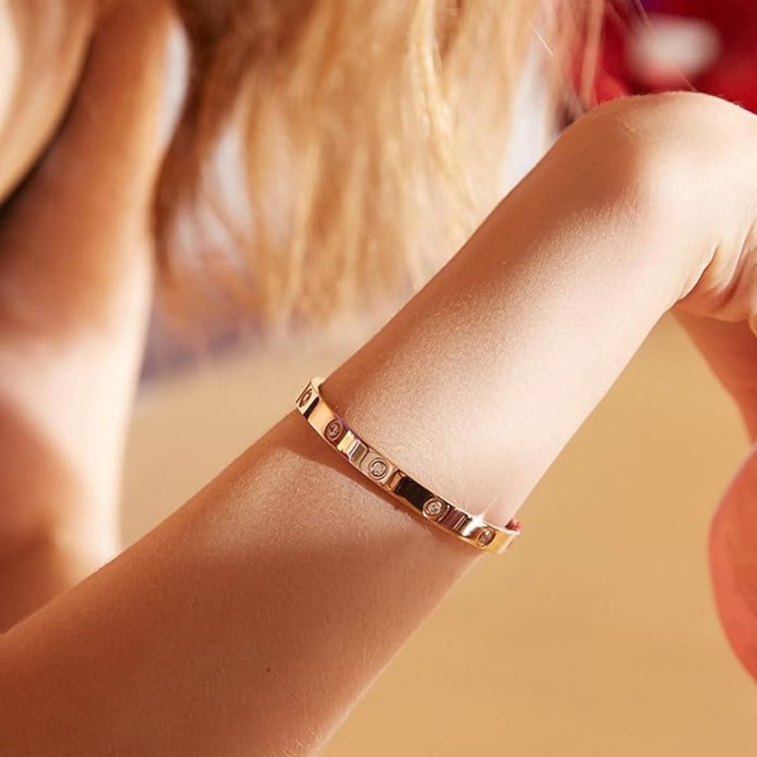Eeuwigheid Schakel Armband Diamanten