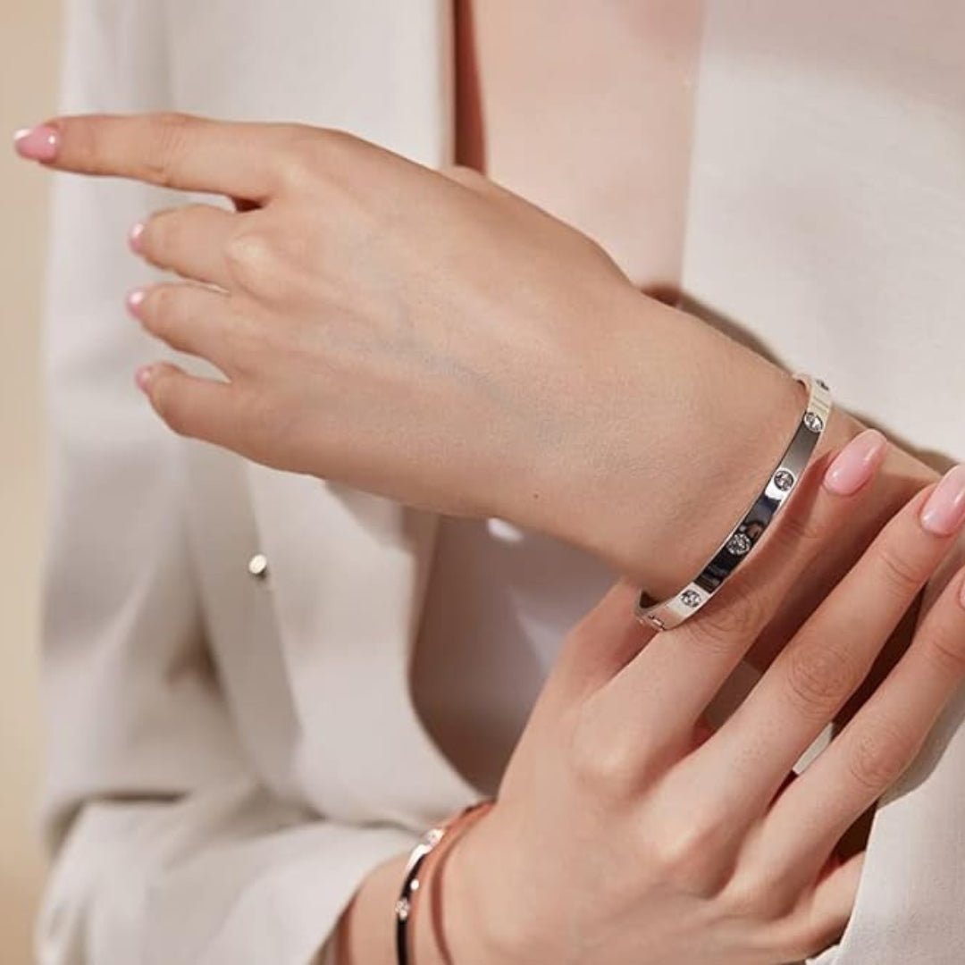 Eeuwigheid Schakel Armband Diamanten