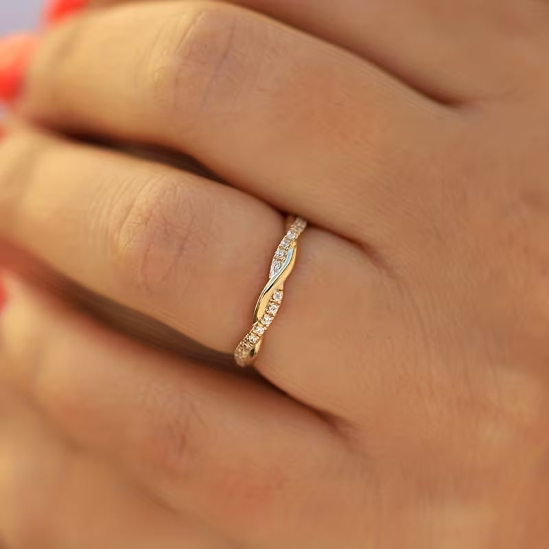 Two Style Accent Ring | Goud