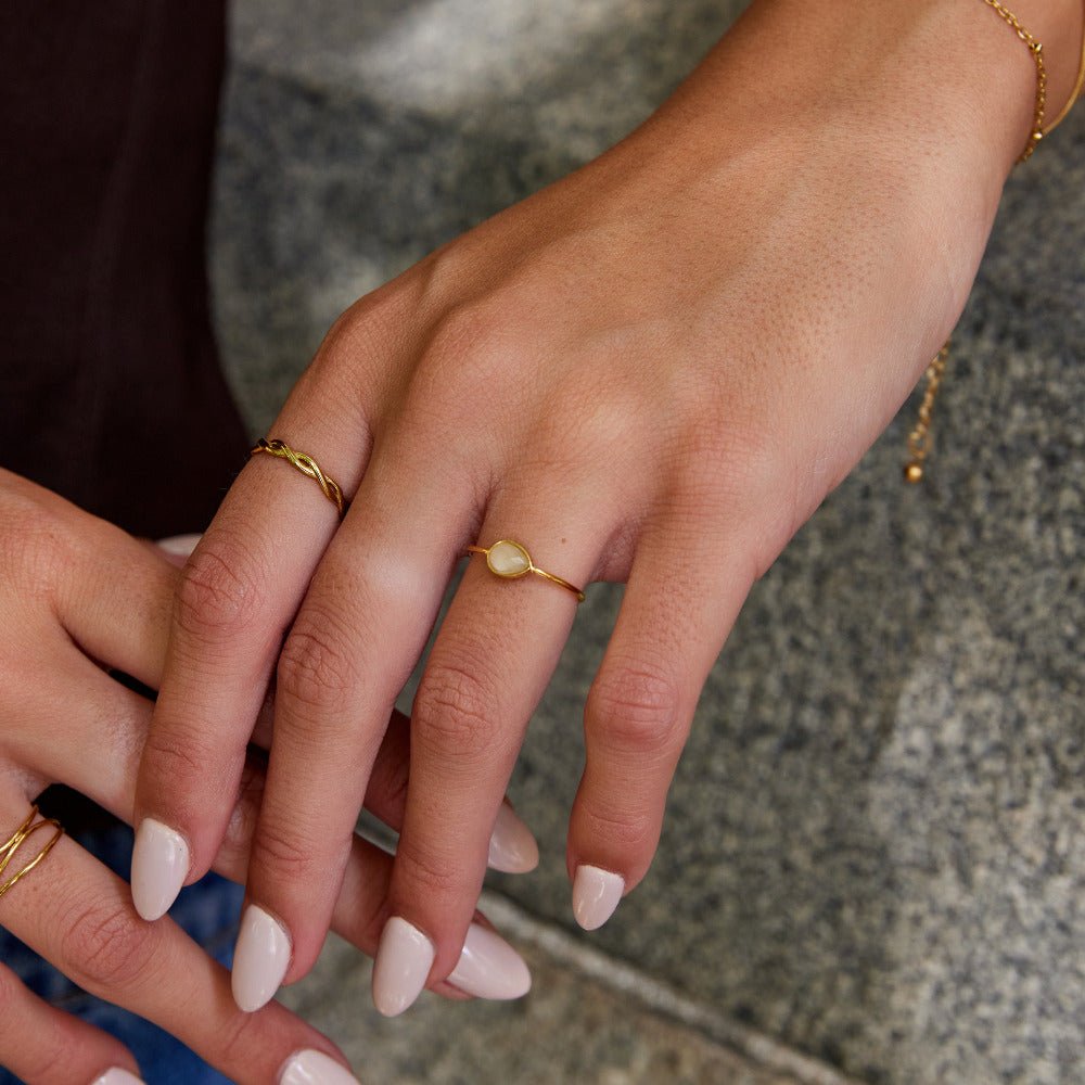 Clara Druppelsteen Ring