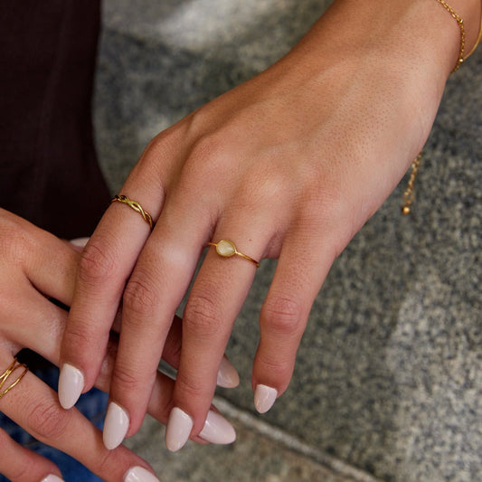 Clara Druppelsteen Ring