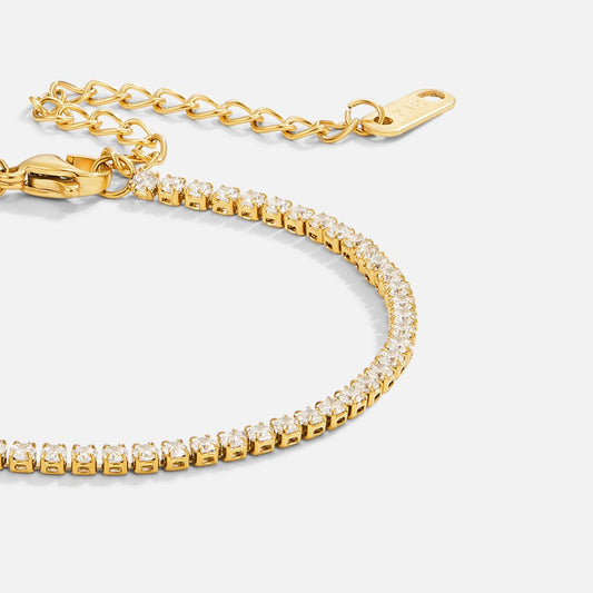 Cordelia Gouden Tennisarmband