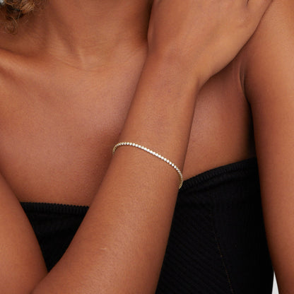 Cordelia Zilveren Tennisarmband