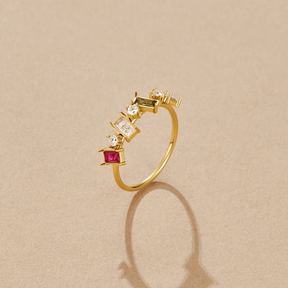 Kristallen Adeline Ring