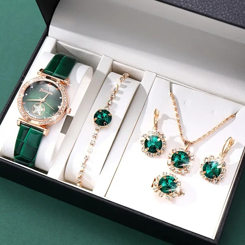 Verdantra Timecourt Sieraad Set | Goud
