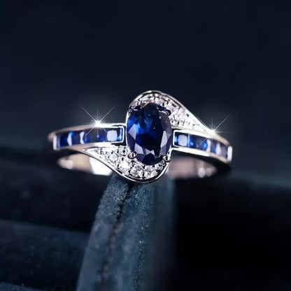 Saffieren Flow Ring | Witgoud