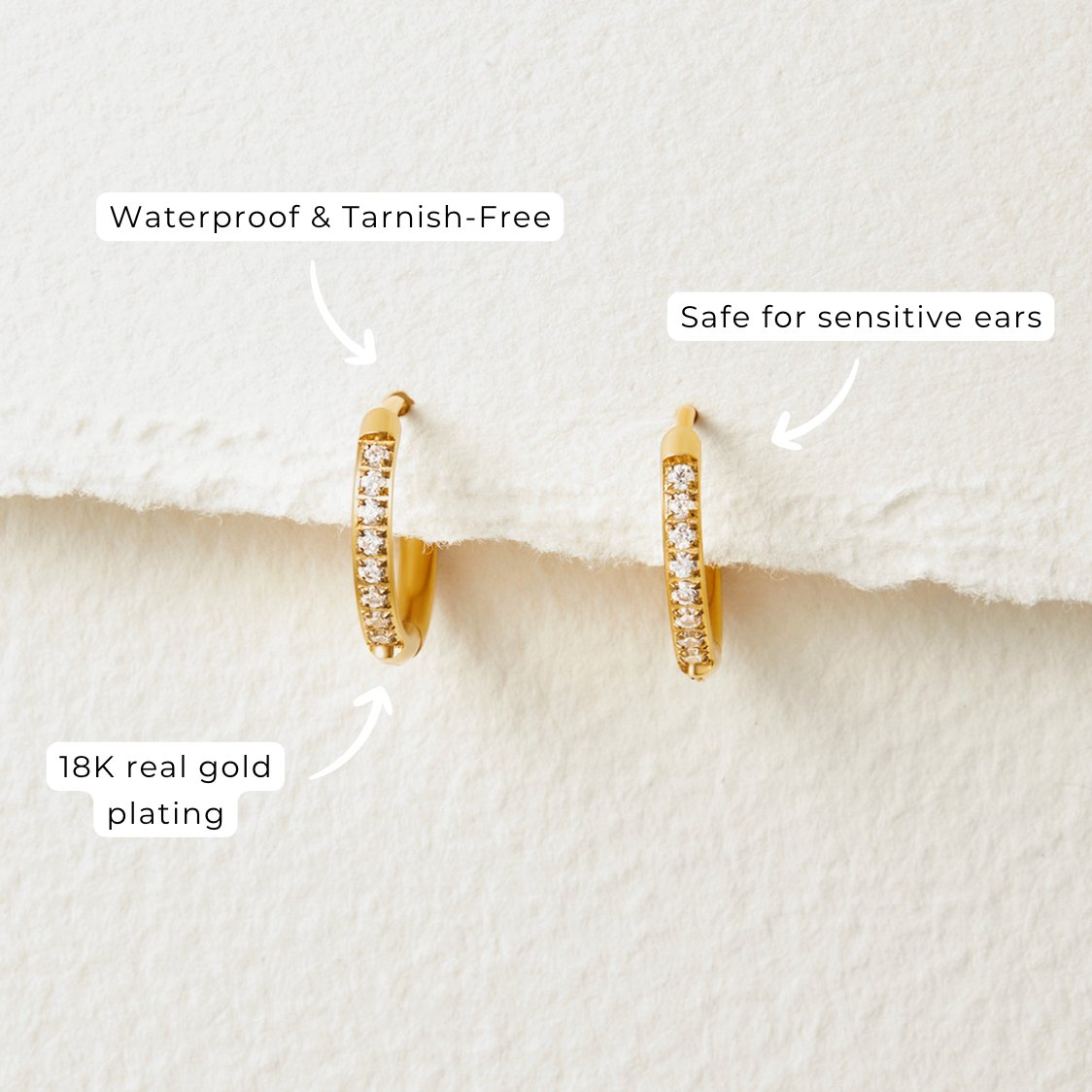 Eternity Hoops Oorbellen