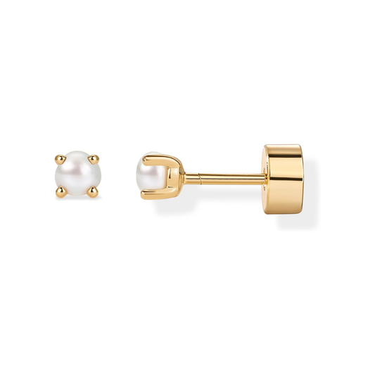 Dainty Parel Studs | Goud