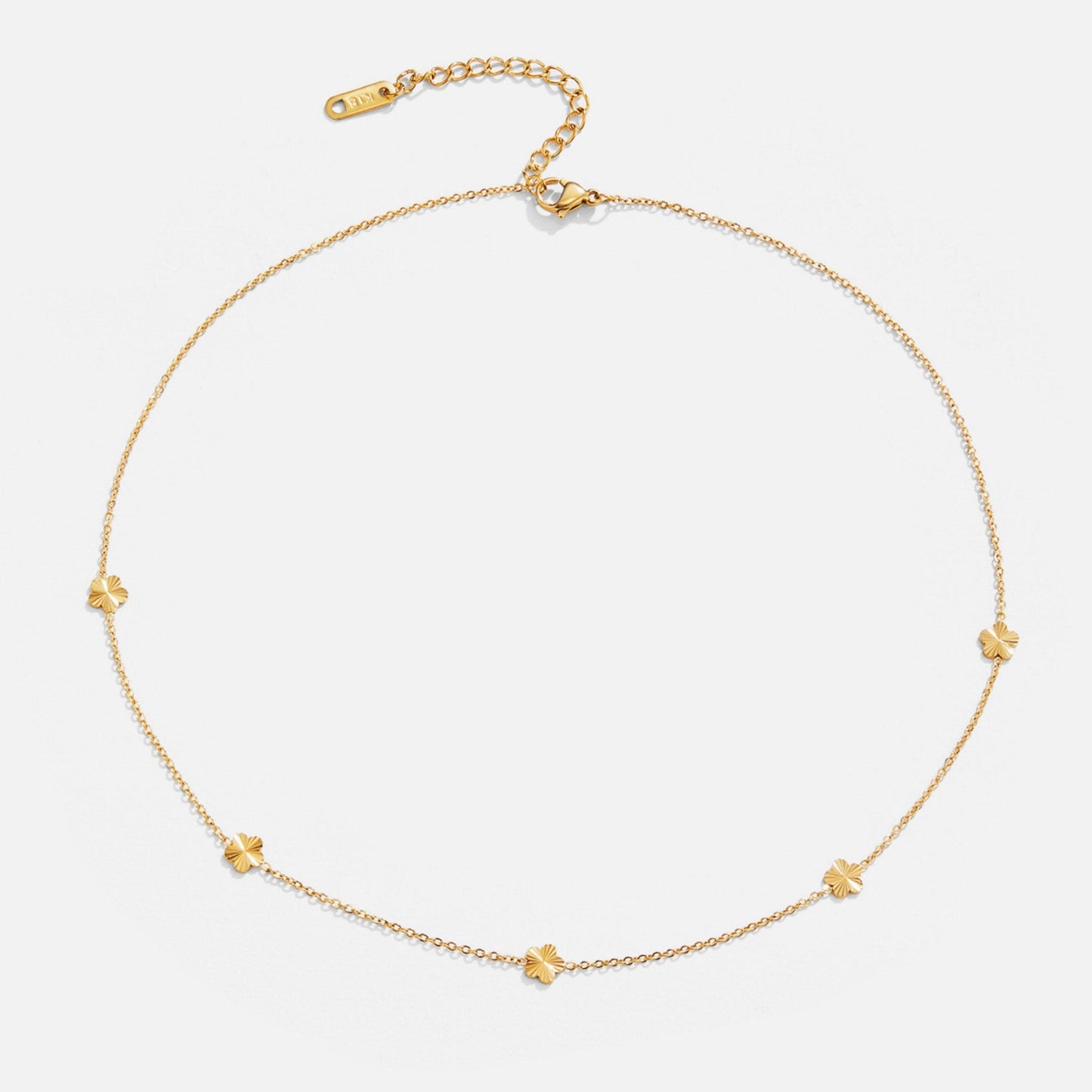 Bloemenkracht 18K Gouden Kettinghalsband